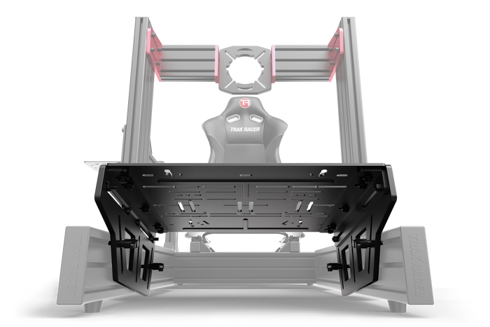 Universal Pedal Mount System with Pre-Drilled Pedal Plate