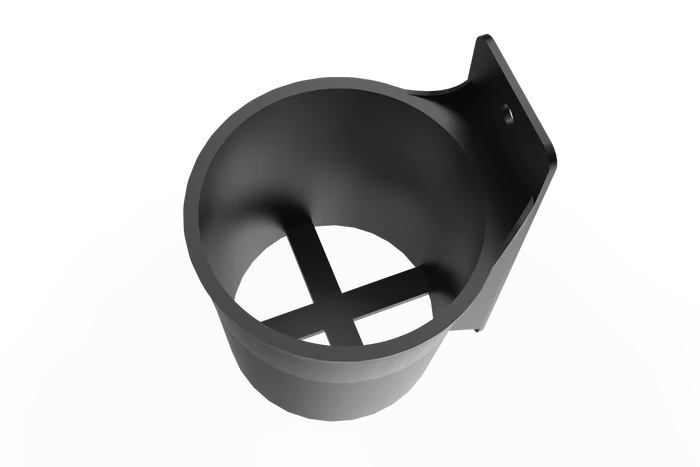 Universal Sim Rig Cup Holder — Bottle & Cup Mount for Aluminium Profile Cockpits