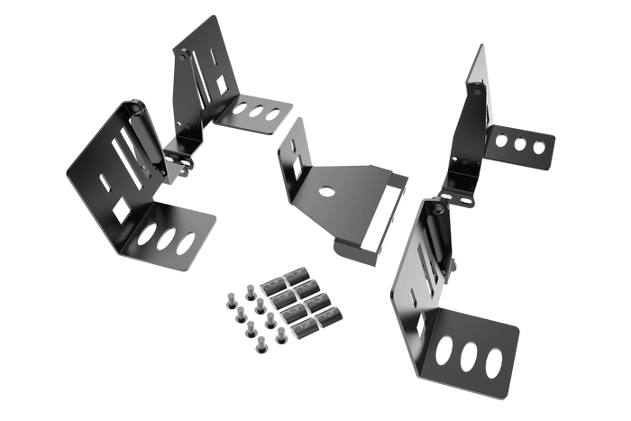 Universal Surround Speaker Mounting Kit for Extruded Aluminum Rigs - set of 5