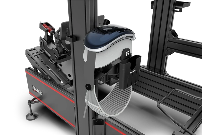 Universal VR Headset, Headphone, Drink, Phone & Tool Holder Mount for Sim Racing and Flight Simulation Cockpits