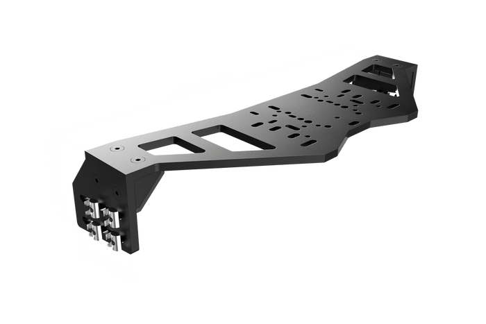 Universal Wheel Base Plate Deck with Full Slide and Angle Adjustment