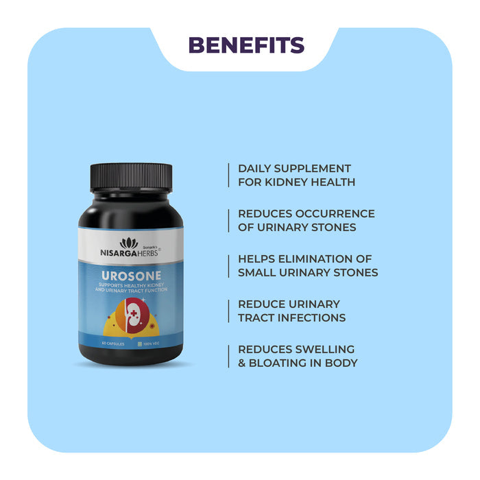 Urosone - Naturally supports urinary health and flushes kidney toxins