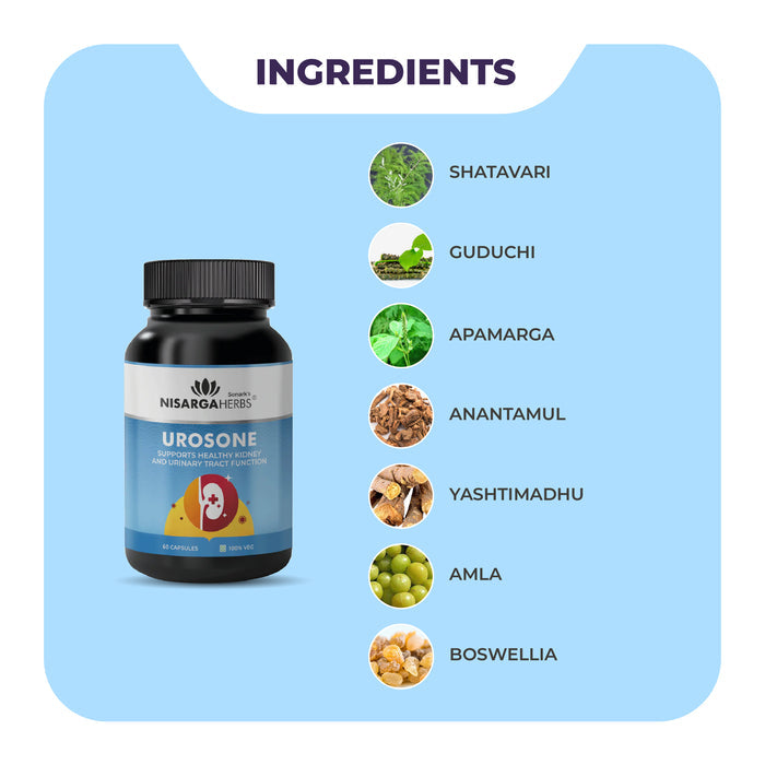 Urosone - Naturally supports urinary health and flushes kidney toxins