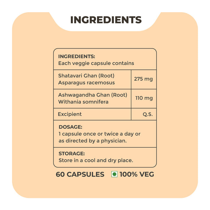 Usha - Ayurvedic capsules for reducing daily stress and brain fog