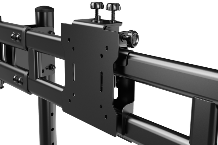 Variable Adjustment VESA Adapter Kit — Tool-Free Monitor Alignment for Triple Monitor Stands