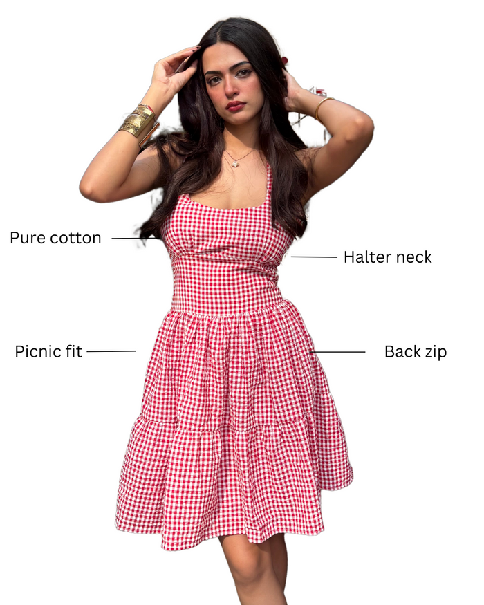 Venice halter neck dress