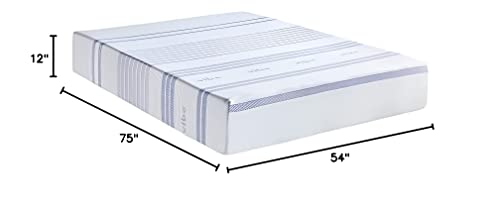 Vibe Gel Memory Foam Mattress Cooling Comfort Certipurus Certified