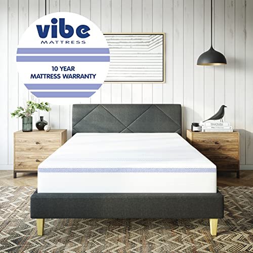 Vibe Gel Memory Foam Mattress Cooling Comfort Certipurus Certified