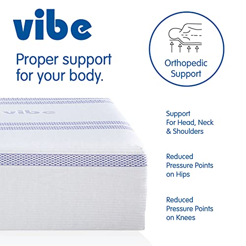 Vibe Gel Memory Foam Mattress Cooling Comfort Certipurus Certified