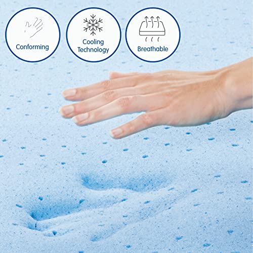 Vibe Gel Memory Foam Mattress Cooling Comfort Certipurus Certified