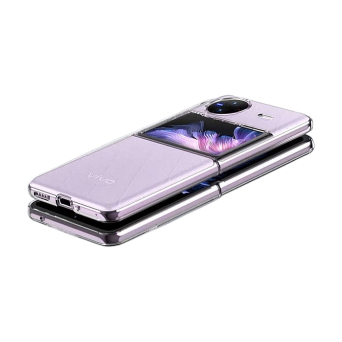 Vivo X Flip - CLASY® Crystal Clear PC Hard Crystal Phone Case