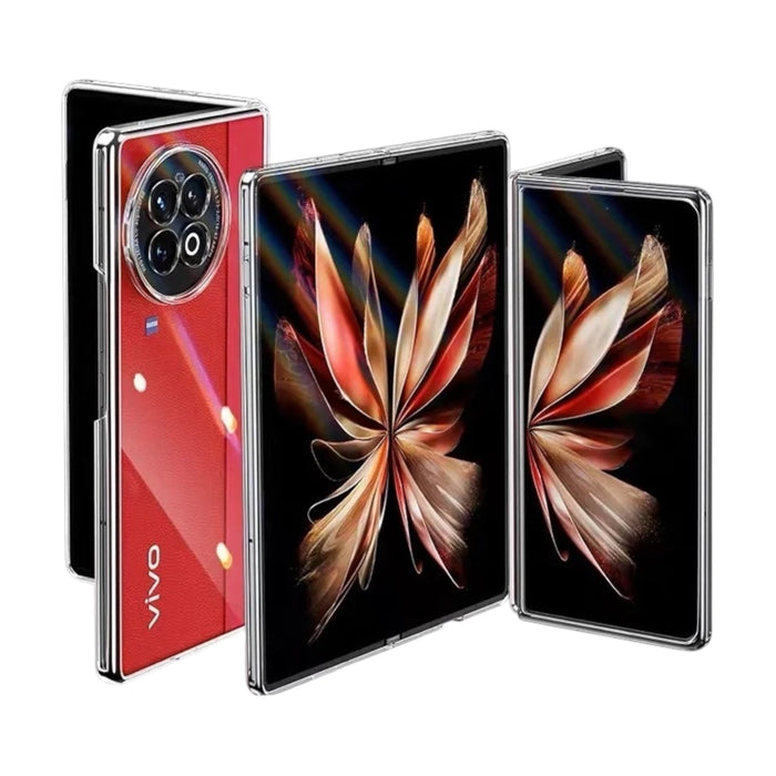 Vivo X Fold 2 - CLASY® Crystal Clear PC Hard Crystal Phone Case