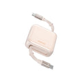 Wekome USB Cable - Ultra-Compact 240W Retractable Fast Charging Data Cable (USB-C to Type-C) 100cm WDC-22
