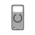 Xiaomi Redmi K90 Pro Max - Nillkin Super Frosted Shield Pro Clear Version Magnetic