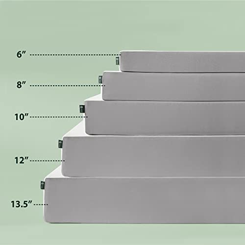 Zinus 12 Inch Cooling Essential Foam Mattress With Breathable Cover